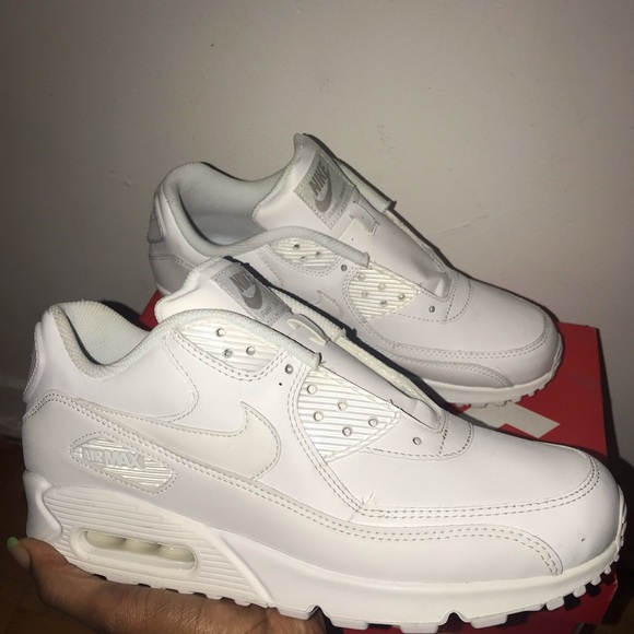 COPY - WHITE AIR MAX 90 LEATHER - Picture 1 of 4